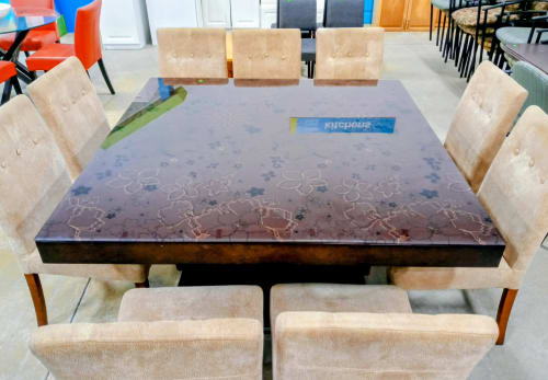 Large dining set