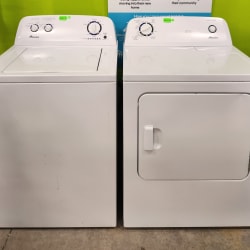 Washer and dryer (assorted-prices as marked)
