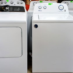 Washer and dryer (assorted-prices as marked)