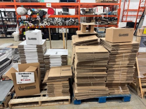 Mixed Size Cardboard Boxes