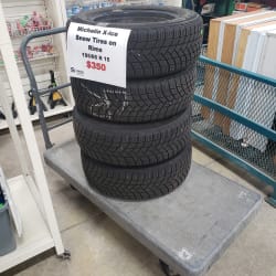 Winter tires on rims 195/65 R 15