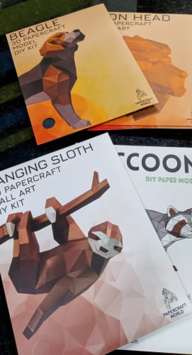 3D  Paper model kit ($20 each or 2 for $30)