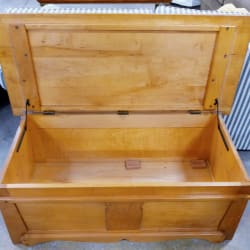 Wooden chest