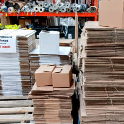 Cardboard boxes