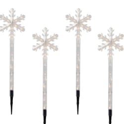 Snowflake Pathway Markers