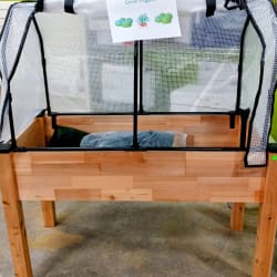 Greenhouse & veggie cover combo