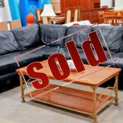 Black sectional sofa