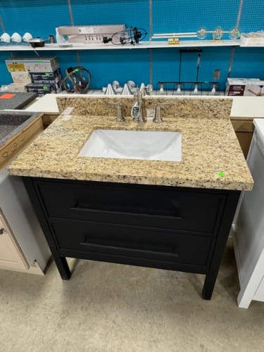 Stone Counter Vanity