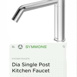 Symmons Dia Single Post Faucet