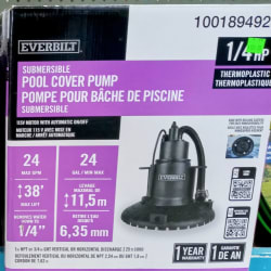 Submersible Pool Cover Pump