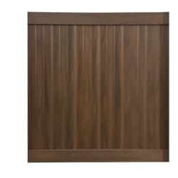 6' x 6' Woodgrain Fence Panel