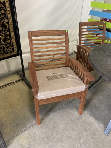 Acacia Wood Outdoor Chairs