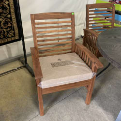 Acacia Wood Outdoor Chairs