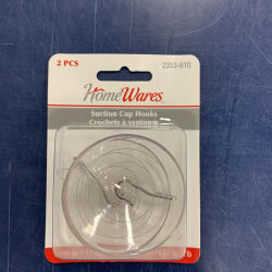 Suction Cup Hooks - special case sale (72 pieces) $50/case