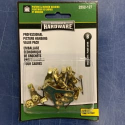 Picture Hanging Hooks - special case sale (72 pieces) $50/case