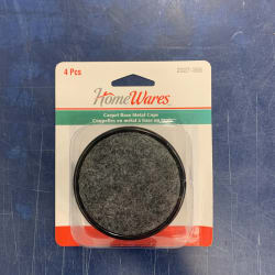 Carpet Base Metal Hooks - special case sale (72 pieces) $50/case