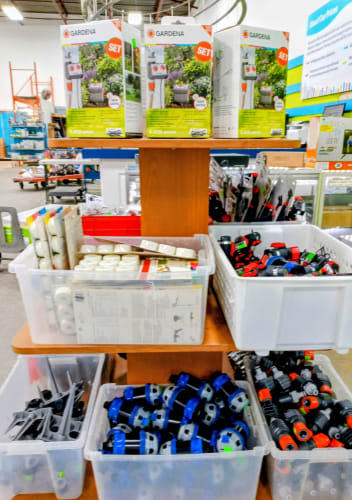 Garden tools & accessories, assorted prices as marked