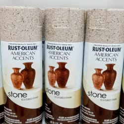 Stone texture spray paint