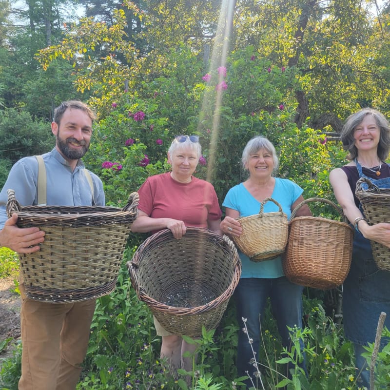 a Bushel Basket / Hamper Workshop (two day course September 13th and 14th, 2025)