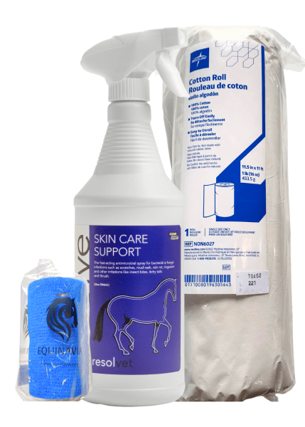 Hoof Pack Bundle <span>(Resolve + Rolled Cotton + Equinavia Wrap)</span>