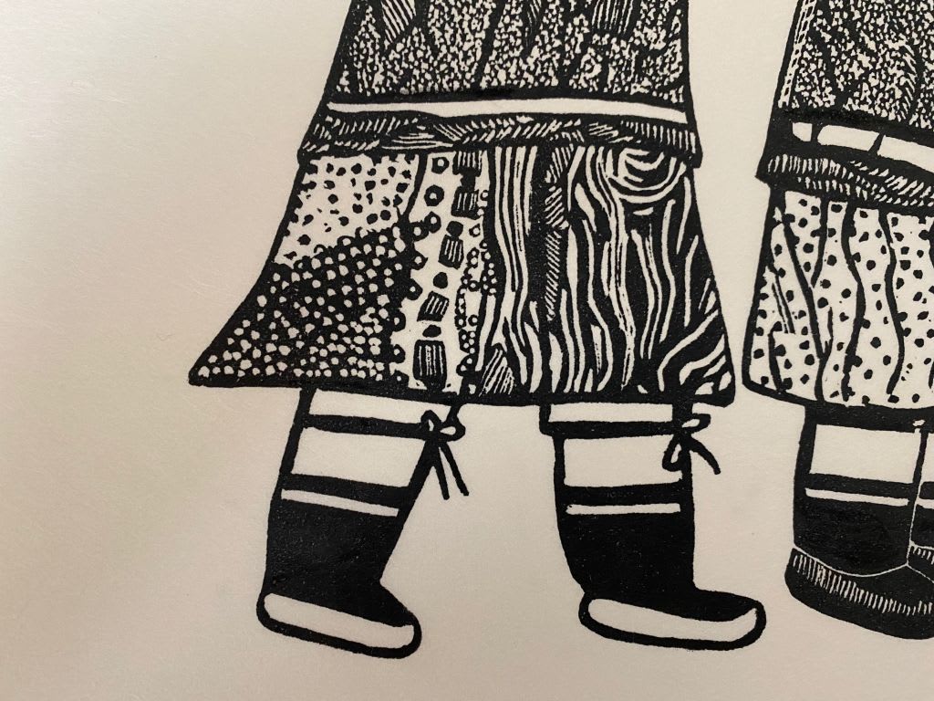 Three Women Playing