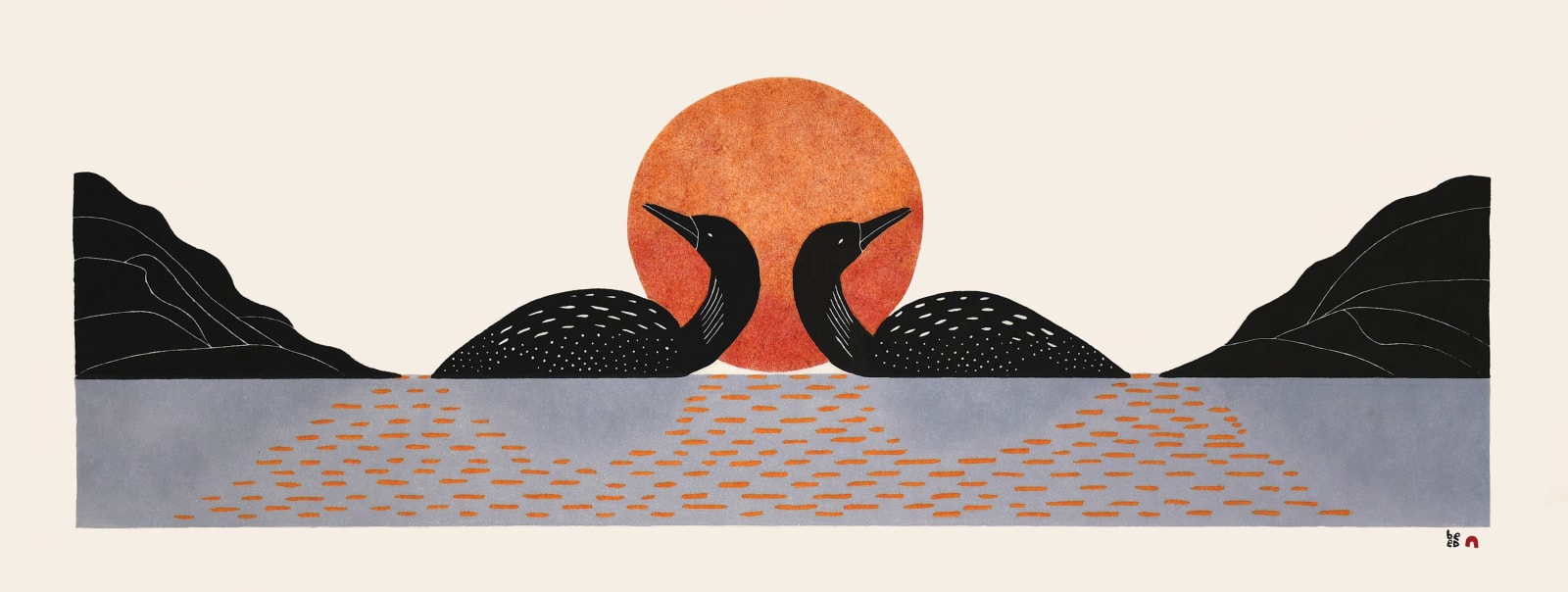 Shimmering Loons