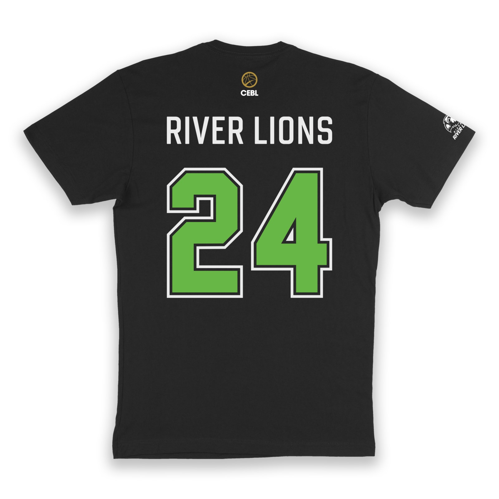Niagara River Lions Adult Black '24 Jersey Tee