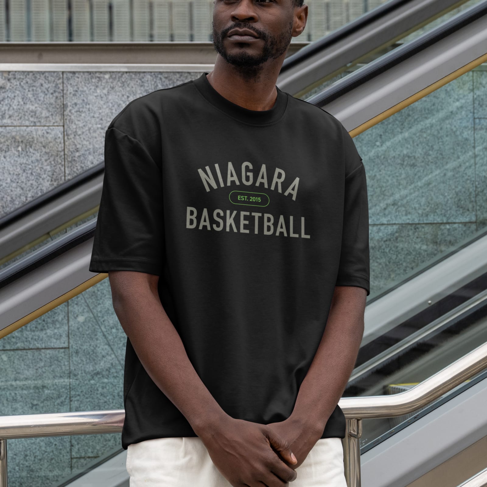 Niagara Basketball Adult Tee - Black