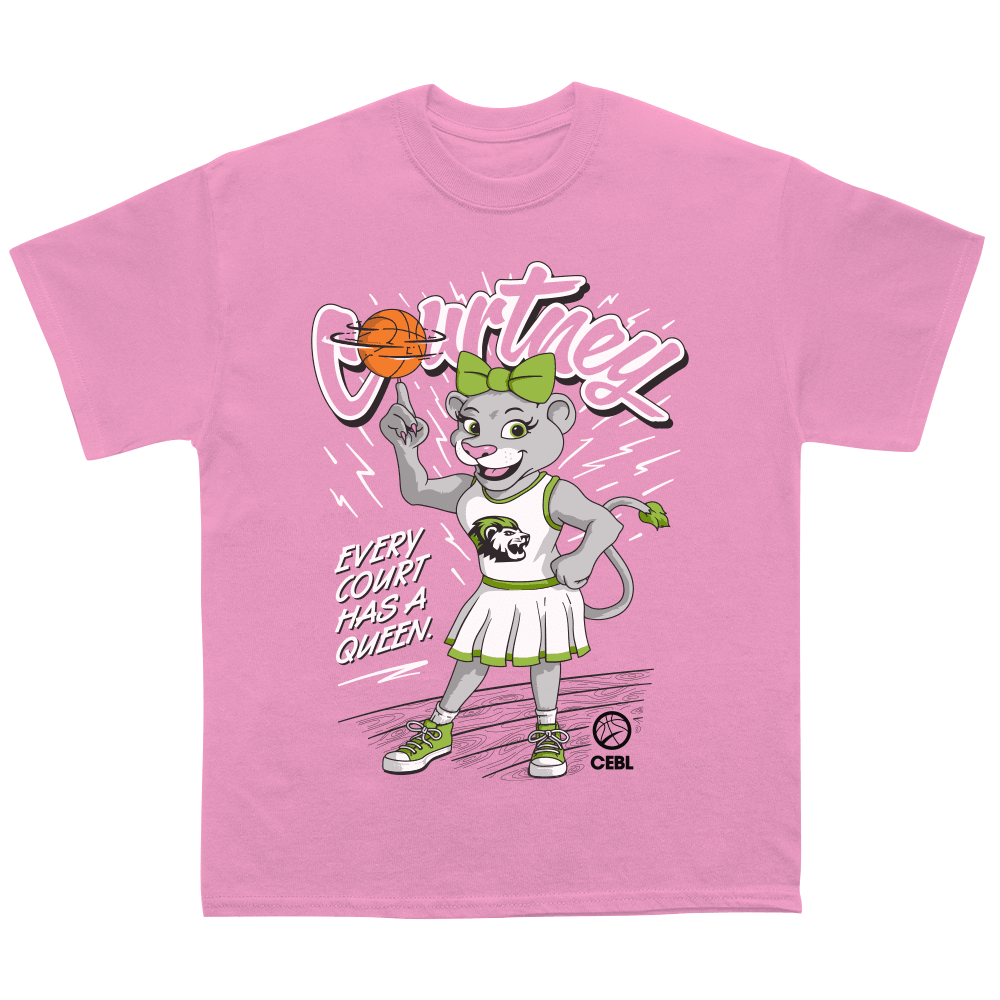 Queen of the Court Youth Tee