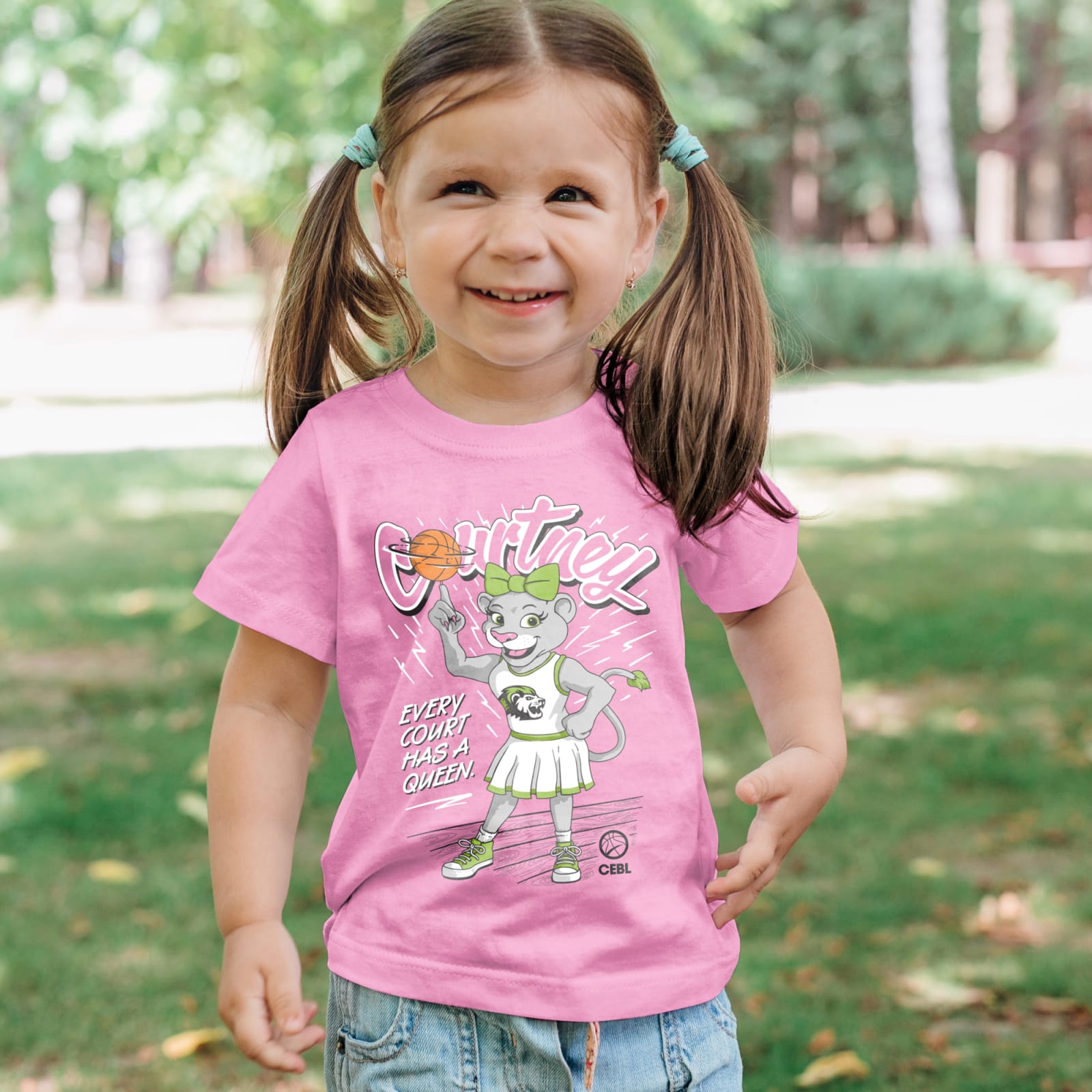 Queen of the Court Youth Tee
