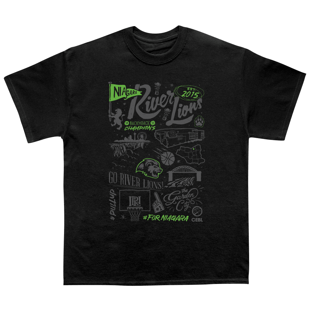 Niagara Doodle Adult Tee