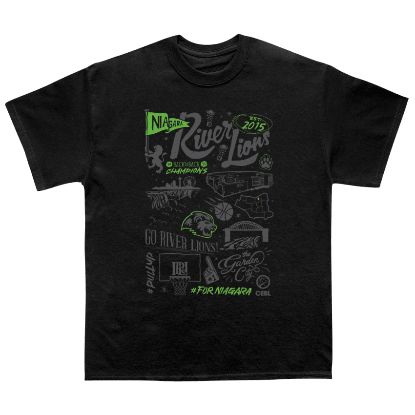 Niagara Doodle Adult Tee