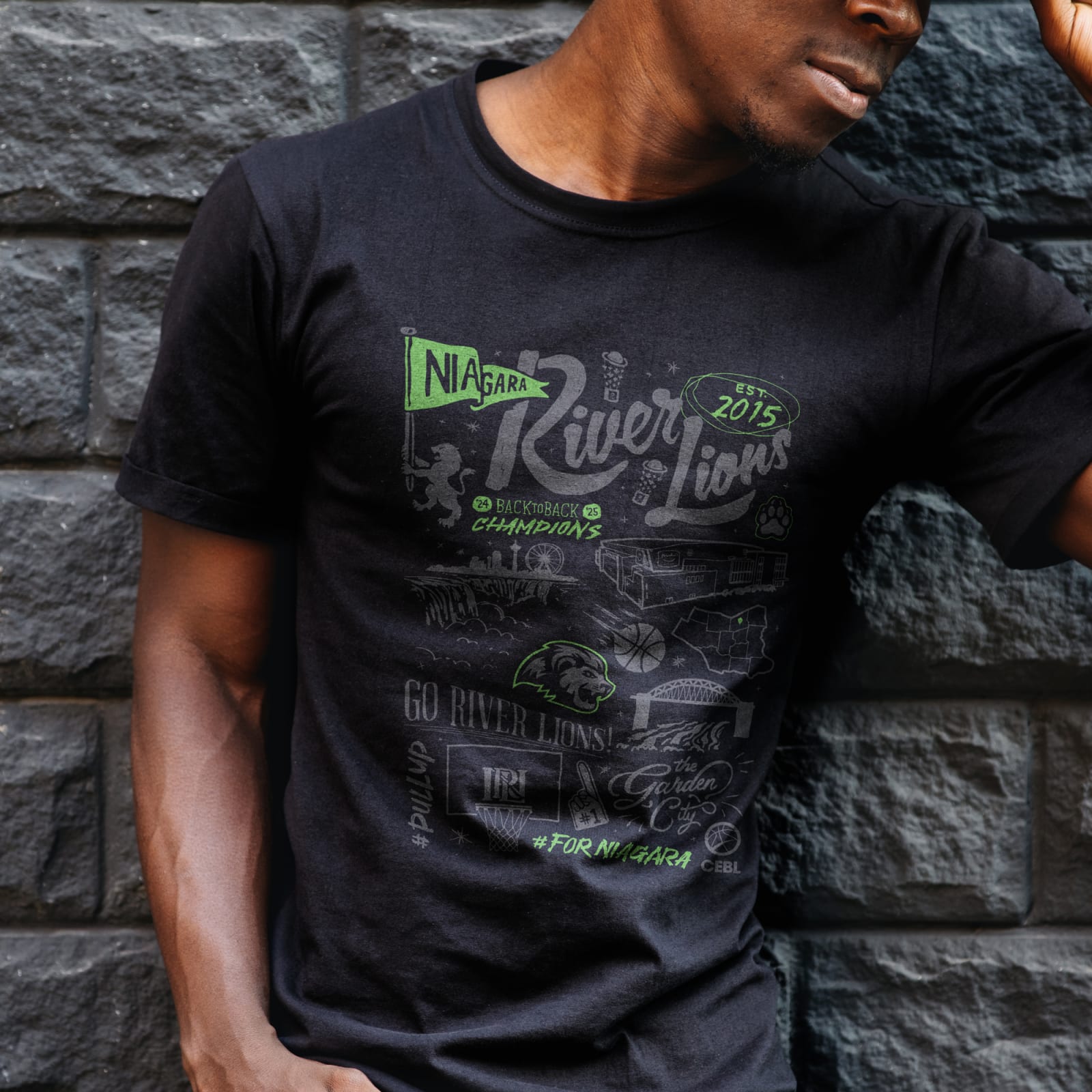 Niagara Doodle Adult Tee