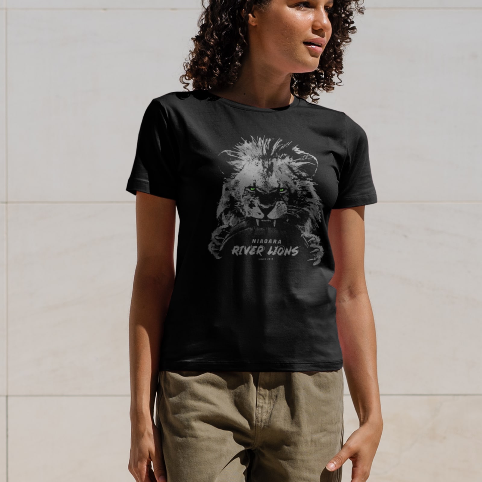 Fierce Lion Adult Tee