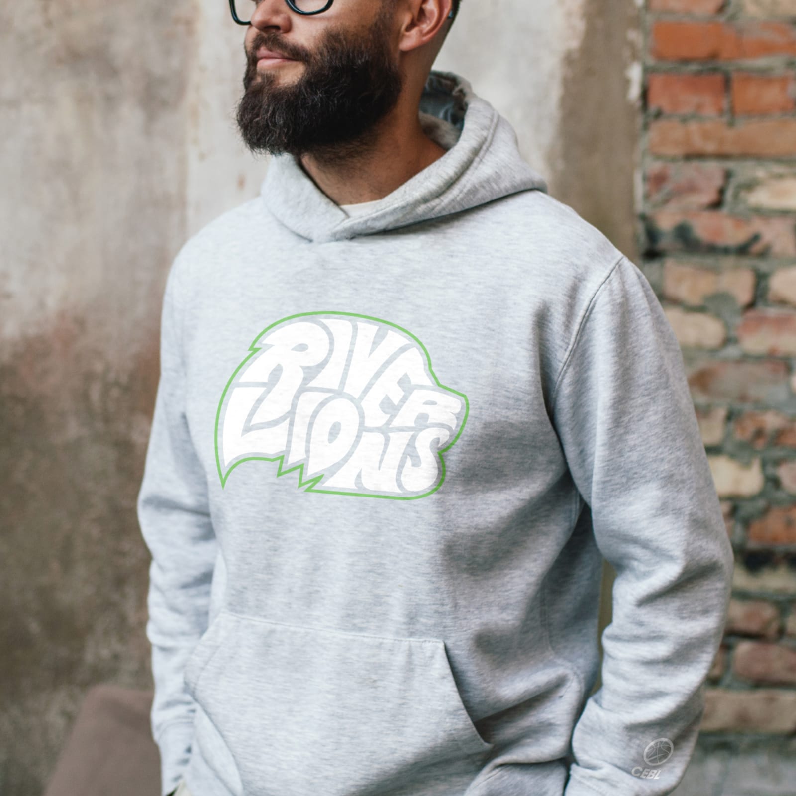 River Lions Groovy Adult Hoodie