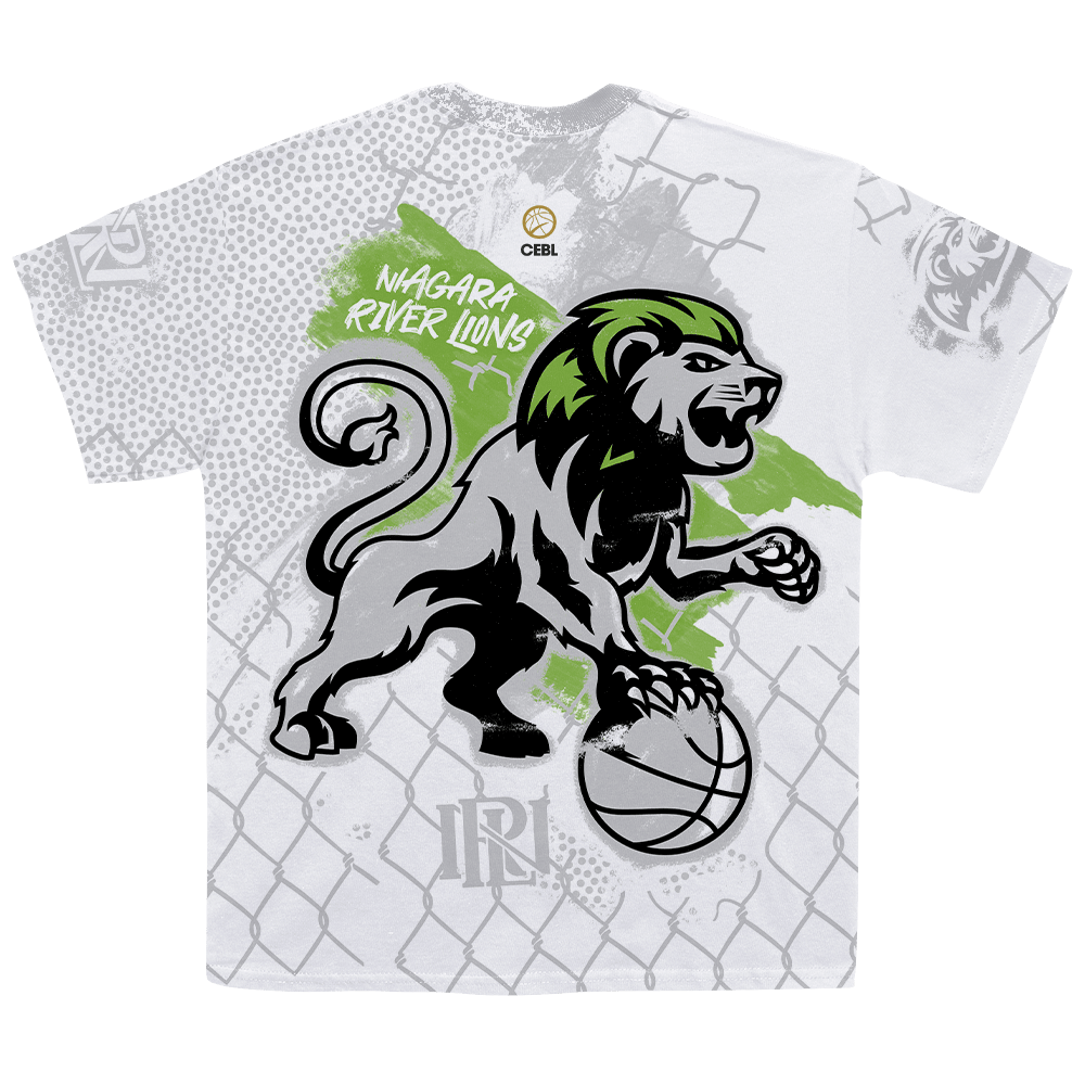 Retro River Lions Adult Tee