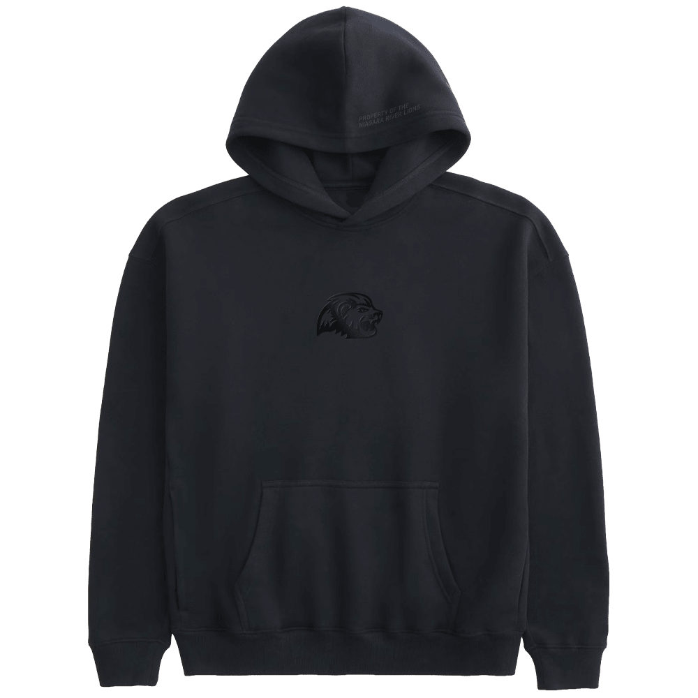Subtle Logo Hit Adult Hoodie