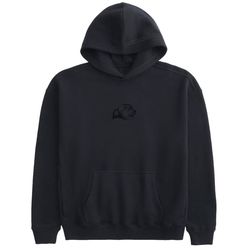 Subtle Logo Hit Adult Hoodie