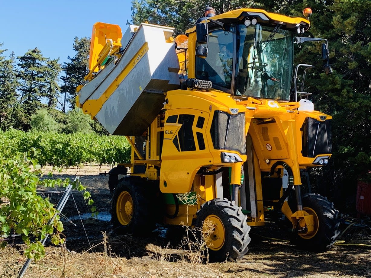 NEW Gregoire GL6 Series Grape Harvester