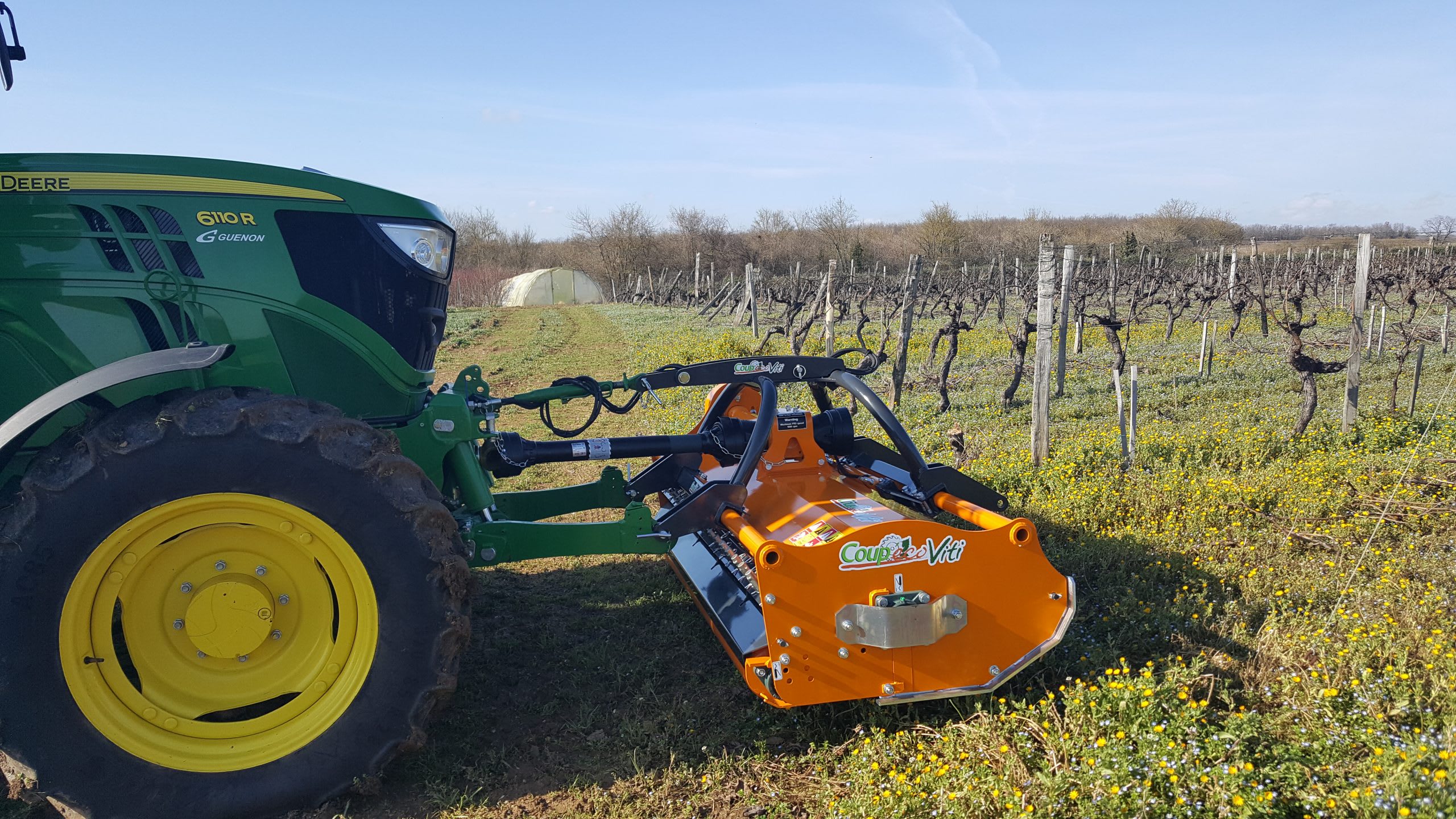 CoupECO BVA Revsersible HD Vineyard/Orchard Shredder
