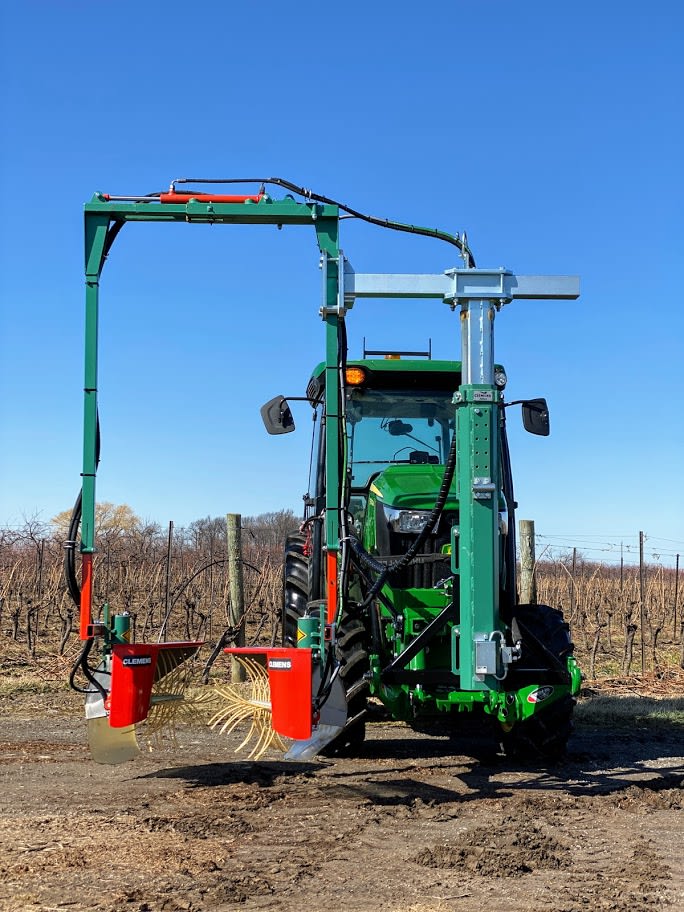 Clemens Over-The-Row MULTIClean Weeder/Suckering Machine