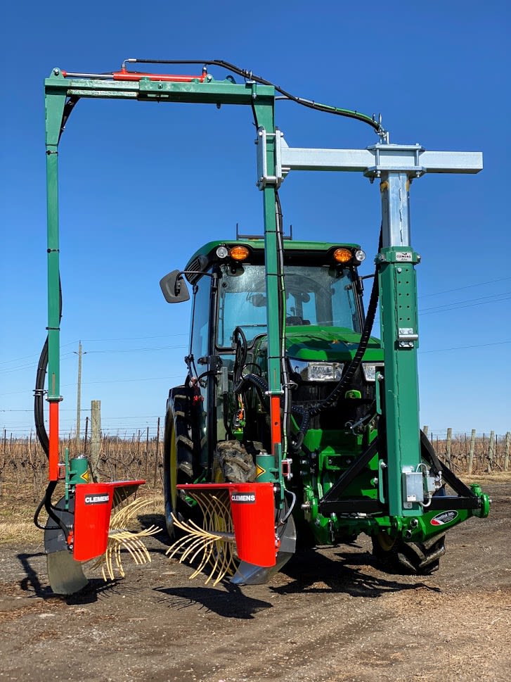 Clemens Over-The-Row MULTIClean Weeder/Suckering Machine