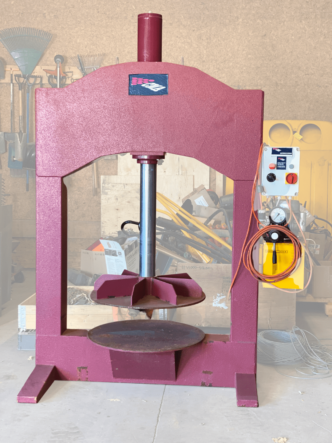 USED CMA Vertical Basket Press