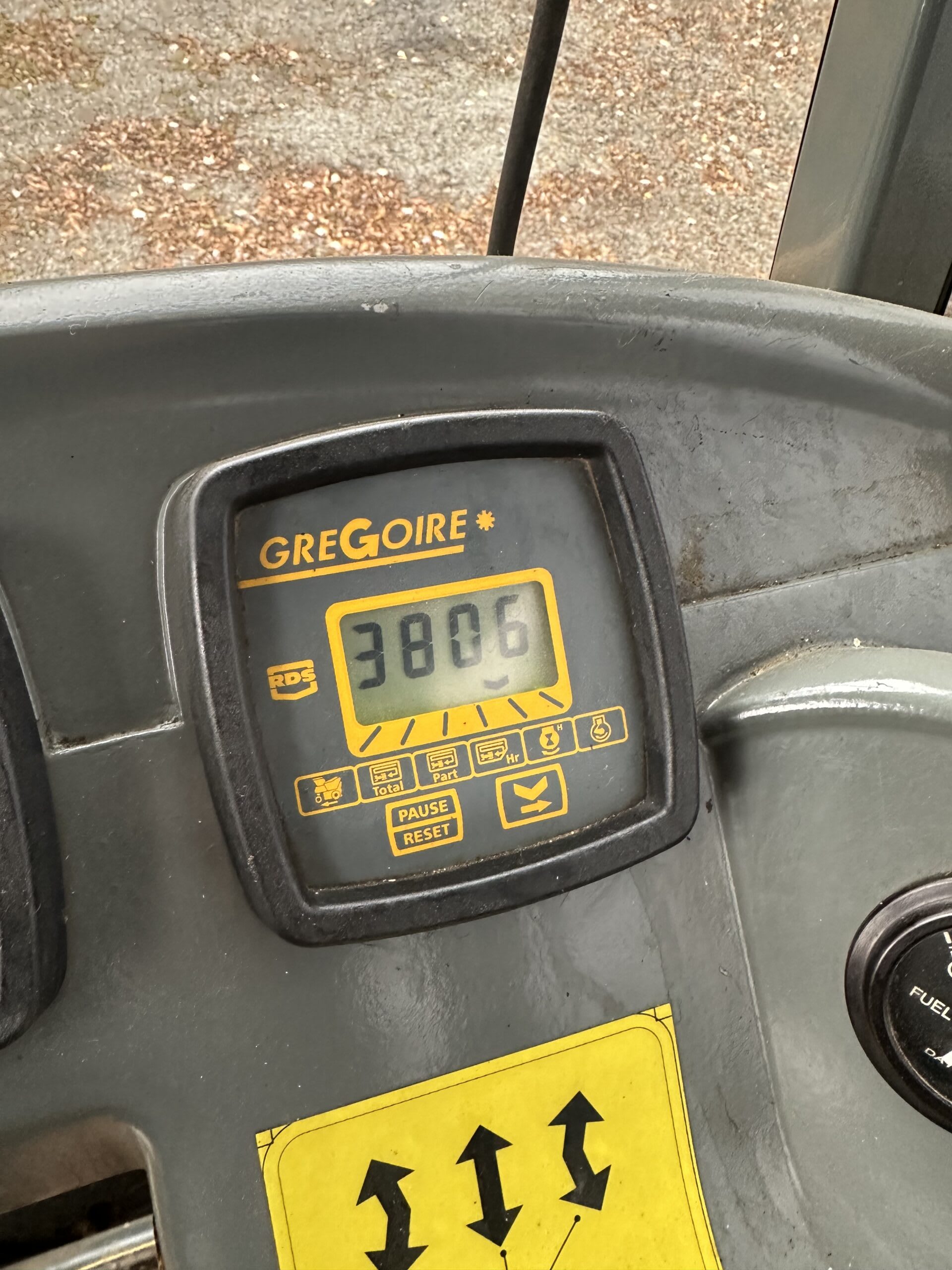 Used Gregoire G170 Grape Harvester and 4-Row Sprayer