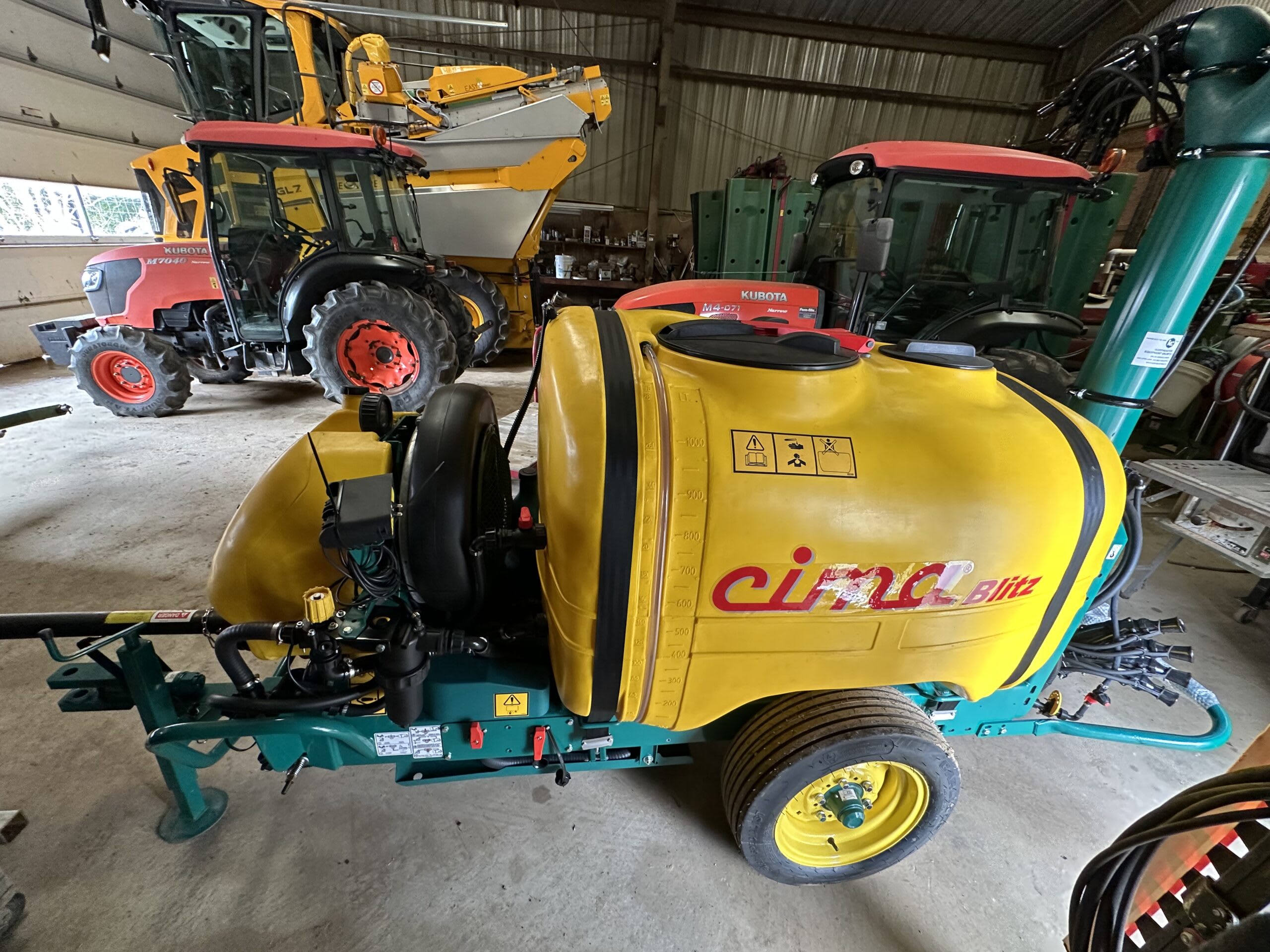 New CIMA Blitz T45 Vineyard Sprayer