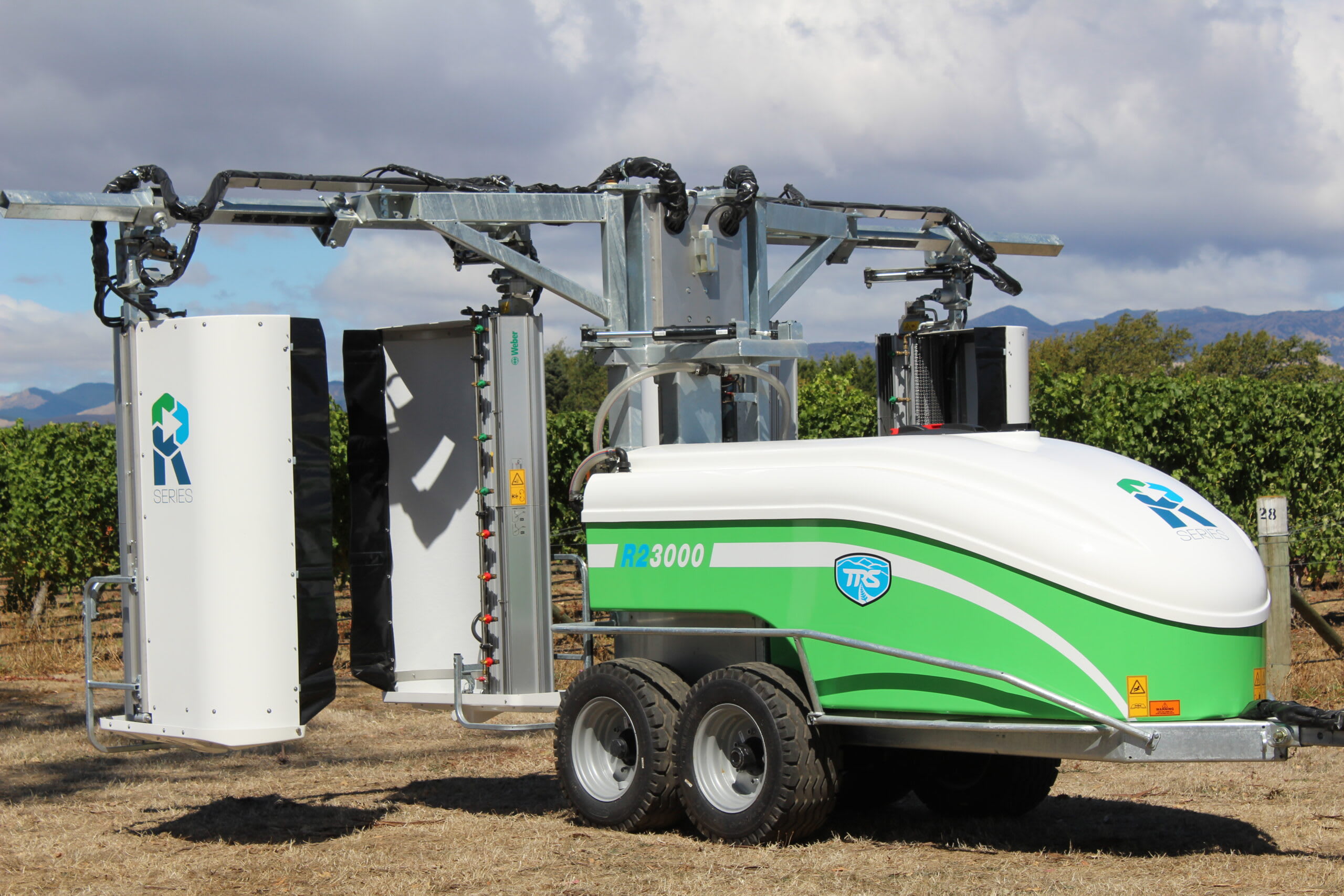 TRS R2 2-Row Vineyard Recycling Sprayer
