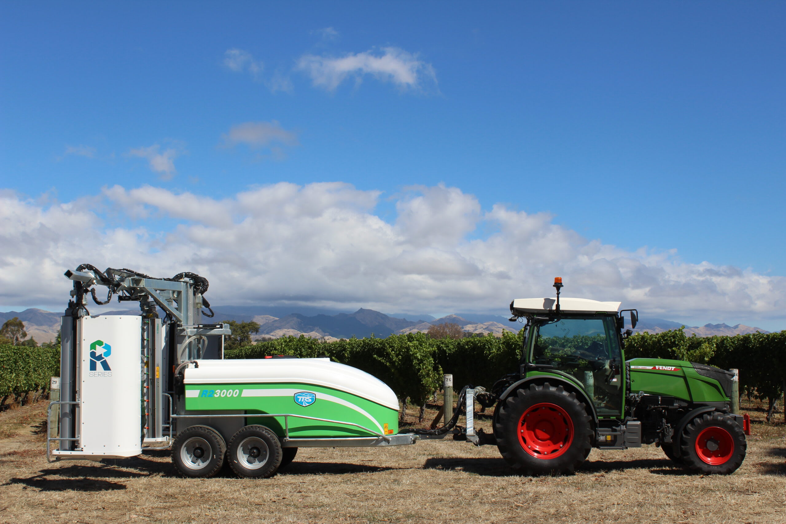TRS R2 2-Row Vineyard Recycling Sprayer