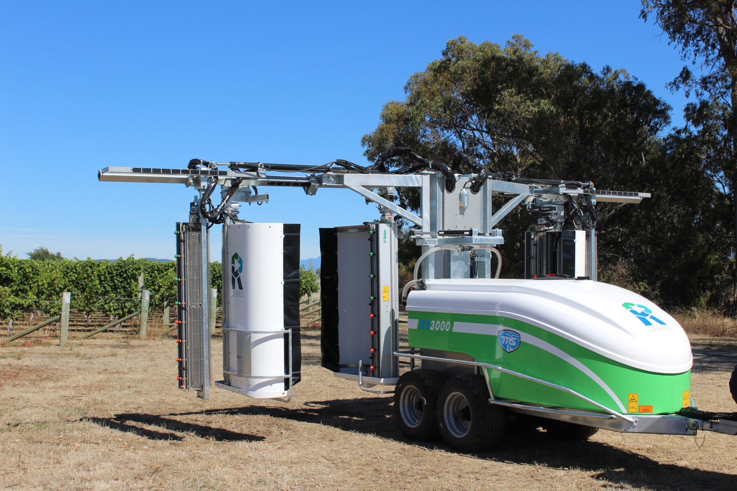 TRS R3 3-Row Vineyard Recycling Sprayer