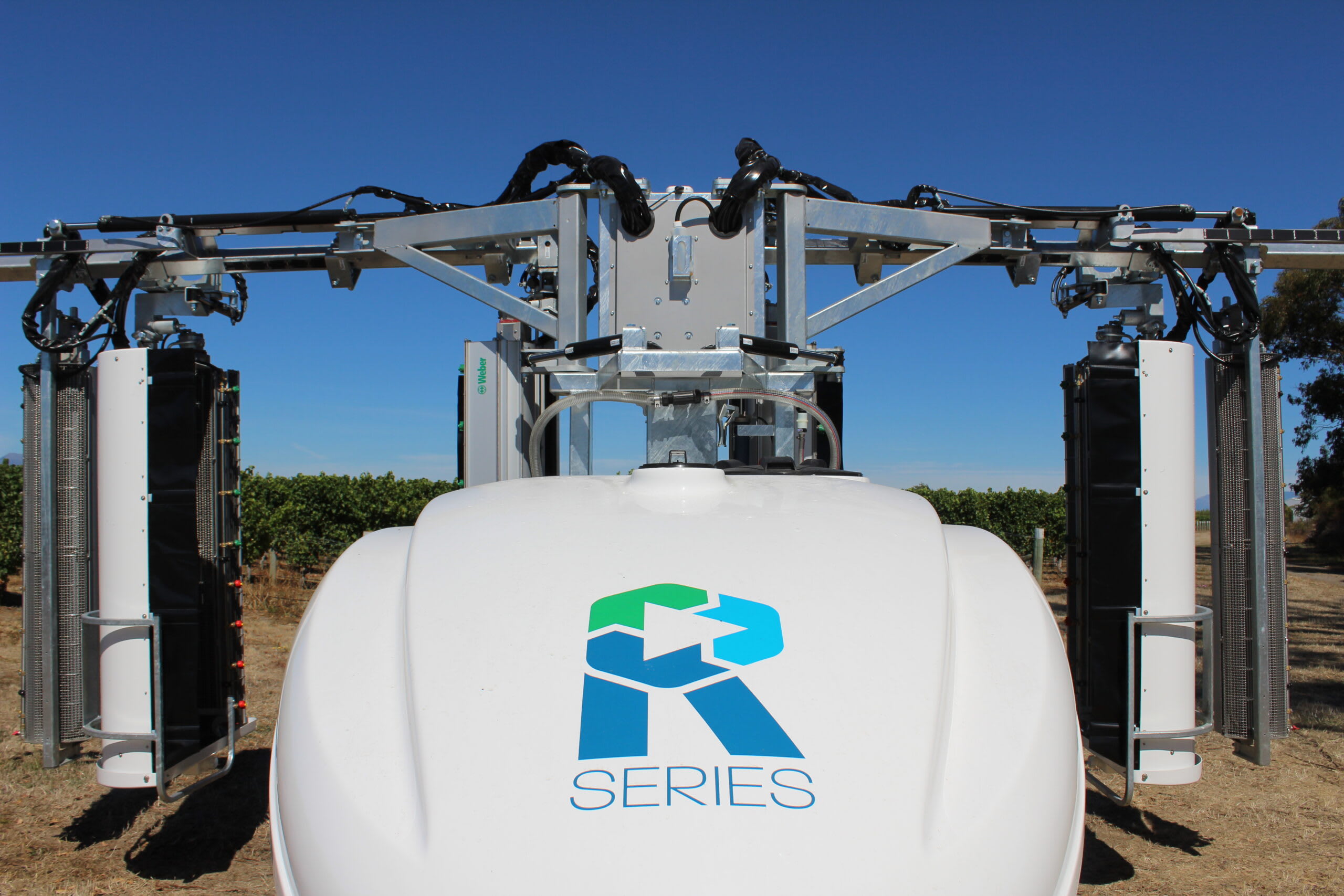 TRS R3 3-Row Vineyard Recycling Sprayer