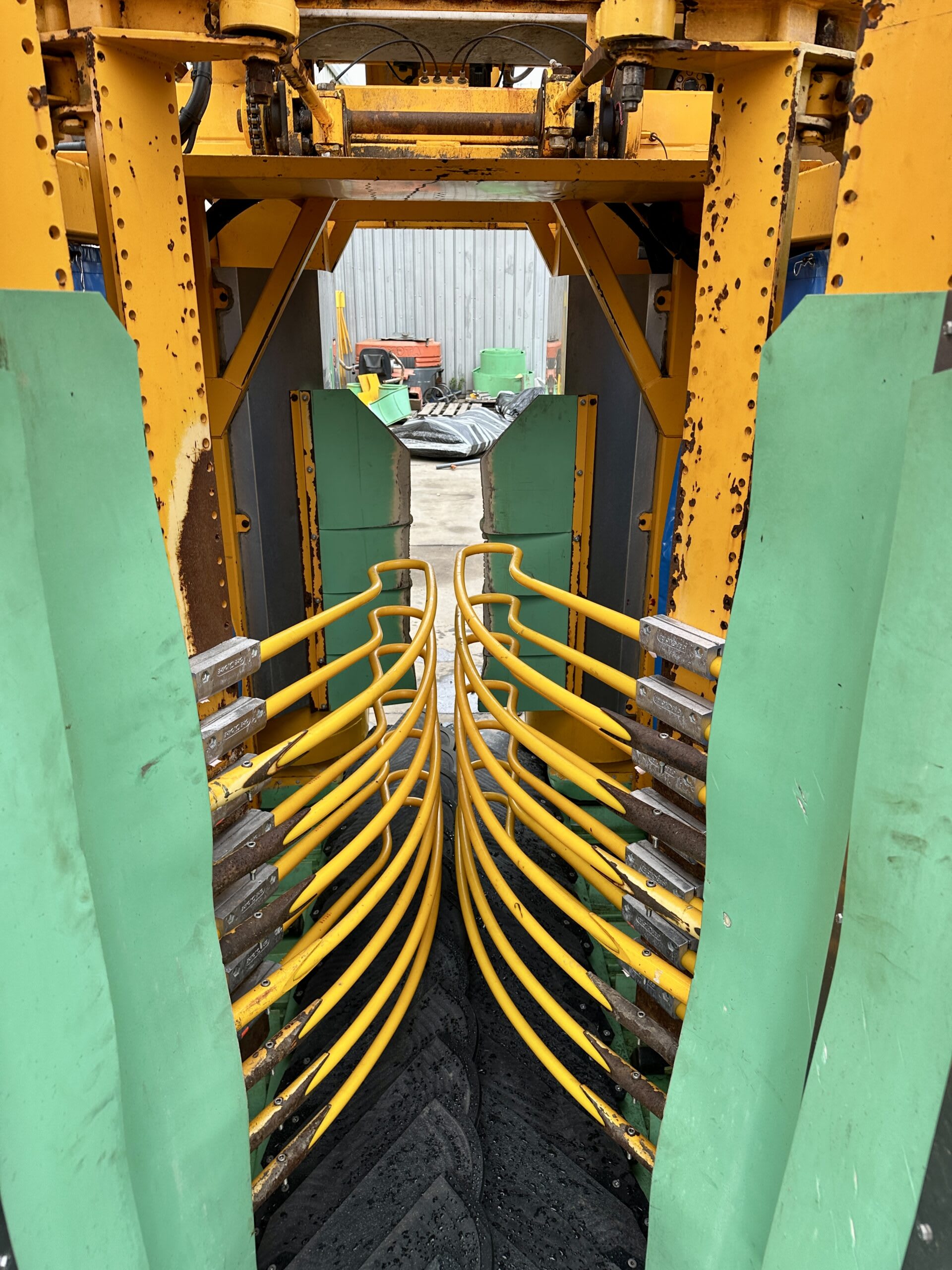 2002 Gregoire G60KW Tow-Behind Grape Harvester